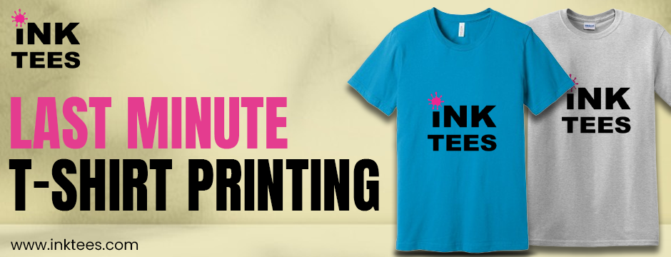 Last-minute t-shirt printing